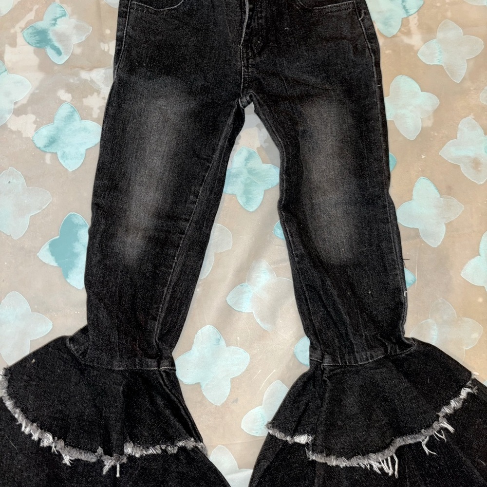 Double Bell bottom Toddler Jeans